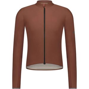 Shimano Evolve All Season Merino Jersey Fietsshirt (bruin)