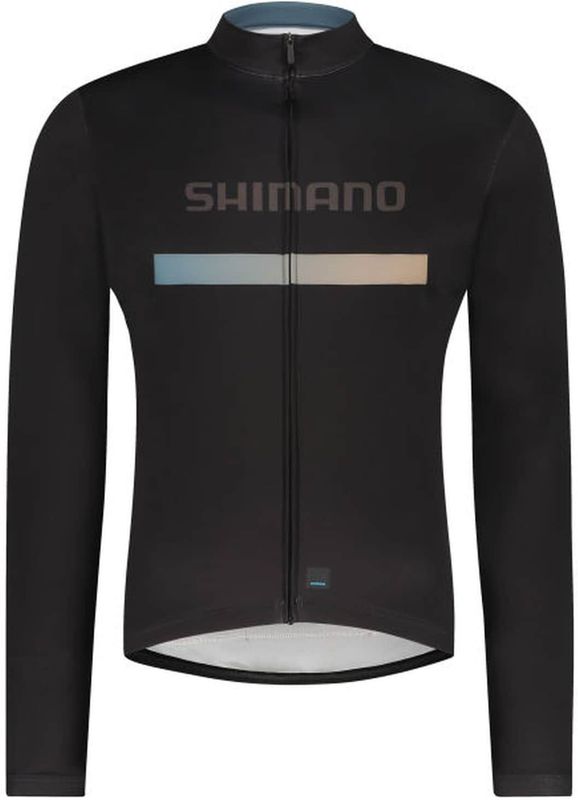 VERTEX Long Sleeves Jersey Printed, Black