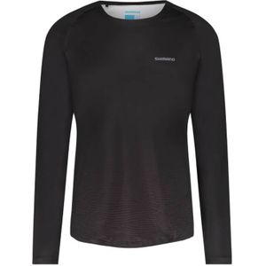 Shimano Myoko Long Sleeve Jersey Warm Fietsshirt (zwart)