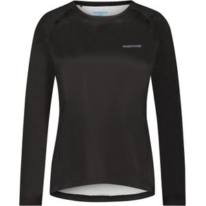 Shimano - Saiko Long Sleeve Jersey - Fietsshirt - Zwart