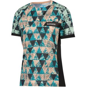 Woman's SAIKO Short Sleeve Jersey, Transparent Green