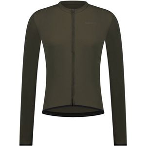 Shimano - Futuro LS - Fietsshirt - Groen - Gerecycled Polyamide