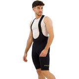 Evolve - Bibshorts - Zwart - 78% Gerecycled Polyamide - Voor Lange Rit