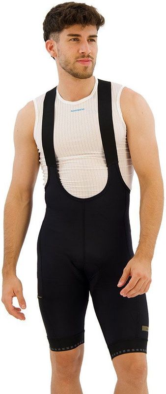 Evolve - Bibshorts - Zwart - 78% Gerecycled Polyamide - Voor Lange Rit