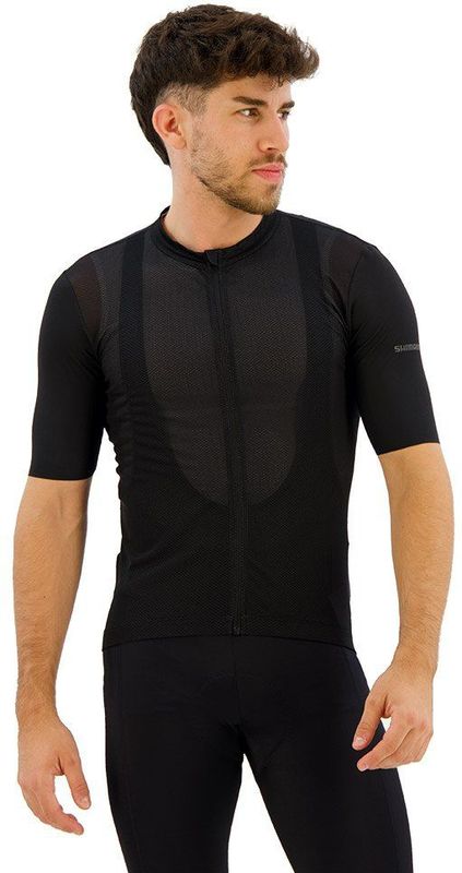 Shimano - Aria - Korte Mouw Wielertrui - Grijs