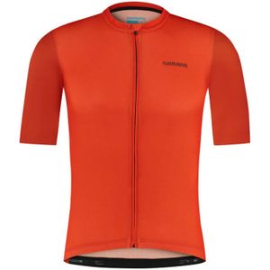 ARIA Korte Mouw Jersey, Koraalrood
