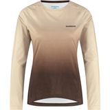 Shimano - Parco L/S Printed Jersey - Fietsshirt - Beige