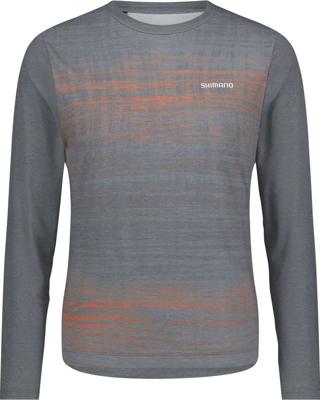 Shimano - Spazio Long Sleeves Jersey - Fietsshirt - Grijs