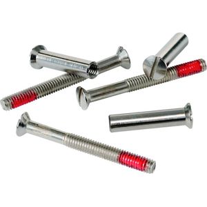 Ivana patentboutje - compleet schroef en huls - 4x38mm - zelfborgend