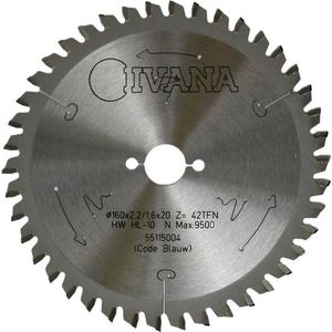 Ivana Cirkelzaagblad Hard Metaal 54TFN 190x30mm