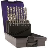 Silverline - Metaalborenset - 25-Delig - HSS - In Cassette