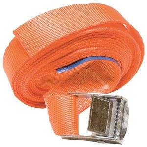 Ivana Spanband 25mm oranje 5M+klem 250 kg