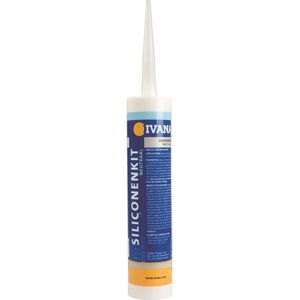 Ivana Siliconenkit - Kit - Neutraal - Zwart - 310ml