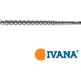 Ivana - SDS-Plus Cross - Hamerboor - 10 mm - 455/390 mm