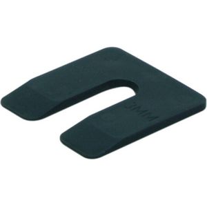 Ivana - IVA000862 - Uitvulplaatjes - Zwart - 192 stuks per zak - 3 mm