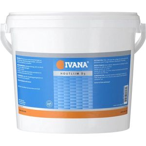Ivana IVA0002072 houtlijm D3 waterbestendig wit 5kg