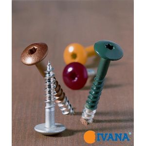 Ivana - Gevelschroef - Gebroken Wit - TX-20 - 4.8x25 - 100St