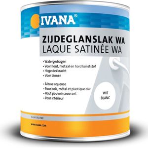 Ivana watergedragen zijdeglanslak wit 750ml