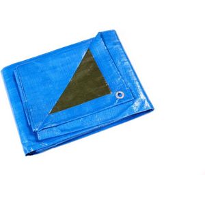 Ivana - Dekkleed - Blauw Groen - 100% Waterdicht Polyethyleen - 6x10m