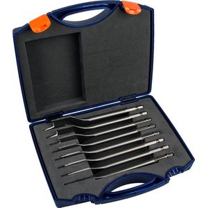 Ivana - Speedborenset - 8 Delig - CrV-Staal - Voor Zacht- en Hardhout