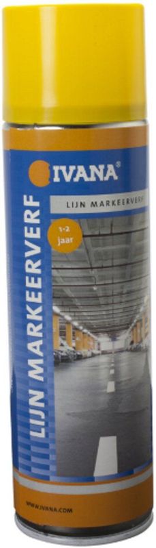 Ivana - Markeer Verf - Geel - 0,5 L - Acrylaathars