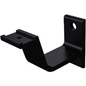 IVANA LEUNINGH ZWART 3551-18 76MM V/STOKSCHROEF VLAK ZADEL