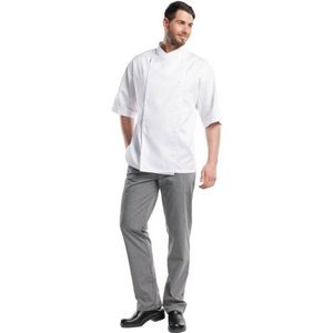 Chaud Devant Grigio Koksbroek Zwart-Grijs Gestreept - Chaud Devant A139-44 - Horeca & Professioneel