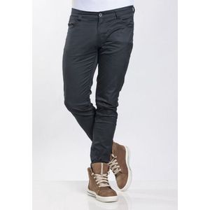 Chaud Devant Kokspantalon Skinny Reg Black stretch