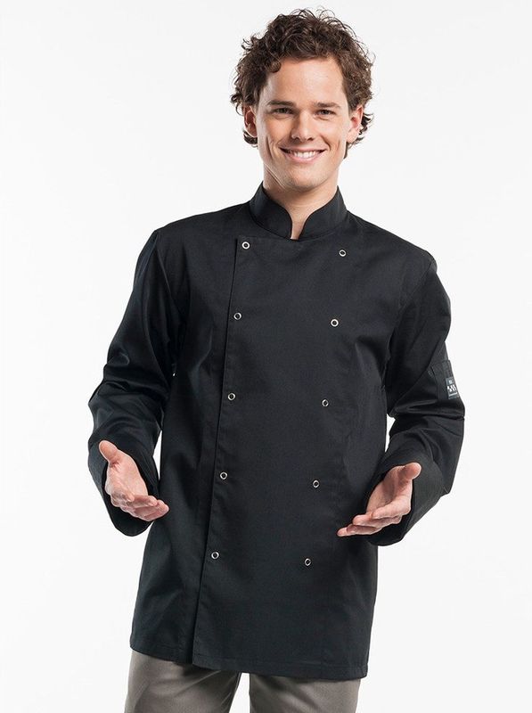 Chaud Devant - Hilton Poco - Koksbuis - Zwart - Straight Fit