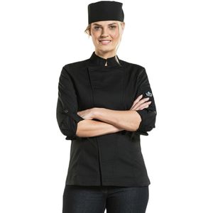Chaud Devant Chef Jacket Lady Biker SFX Black
