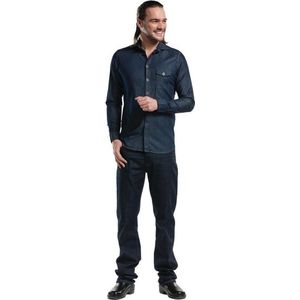 Chaud Devant - Shirt - Blue Denim - Stretch - Pure Denim Collection