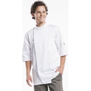 Chaud Devant - Bacio - Koksbuis - Wit - Korte Mouw