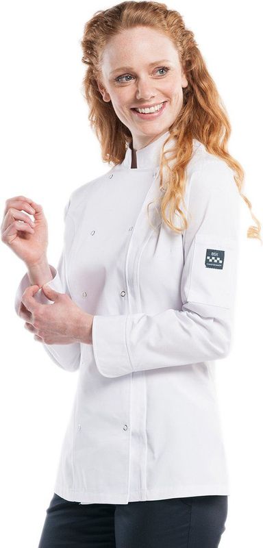 Chaud Devant - Koksbuis Lady Poco - Wit - Katoen - Getailleerd