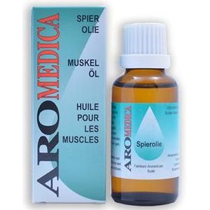 Aromedica - Spierolie - 30ml - 100% Natuurlijke Olie