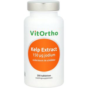 VitOrtho Kelp Extract (150mcg Jodium) Tabletten 200st