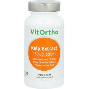 VitOrtho Kelp Extract (150mcg Jodium) Tabletten 200st