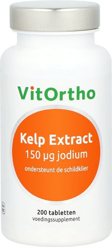 VitOrtho Kelp Extract (150mcg Jodium) Tabletten 200st
