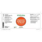 VitOrtho Magnesium bisglycinaat 100 mg en taurine 200 mg 100 tabletten