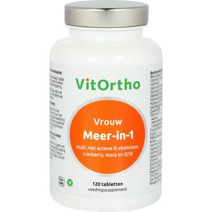 VitOrtho Meer-in-1 Vrouw, 120 tabletten