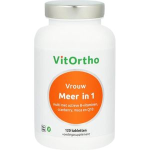 VitOrtho Meer-in-1 Vrouw, 120 tabletten