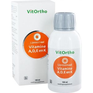 Vitortho Vitamine A D E en K liposomaal 100 Milliliter