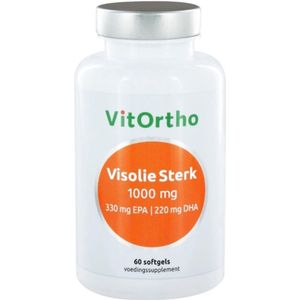 VitOrtho - Visolie - Sterk 1000 mg - 60 softgels