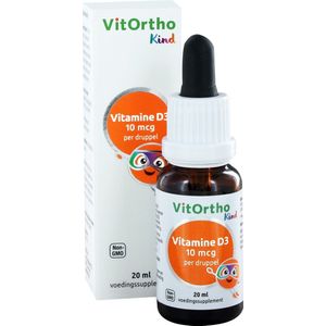 Vitortho Vitamine D3 10mcg (Kind) 20 Milliliter