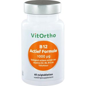 Vitortho B12 Actief Formule 1000 µg Zuigtabletten