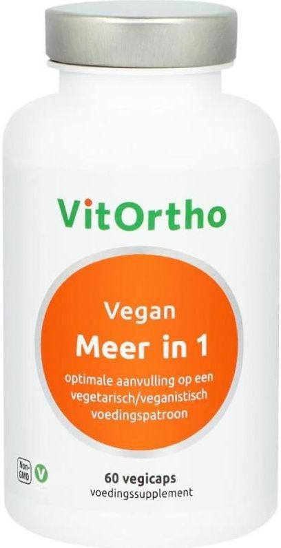 Vitortho - Meer in 1 - Vegan - Vitamine D - Jodium - Vitamine B12 - Zink - IJzer
