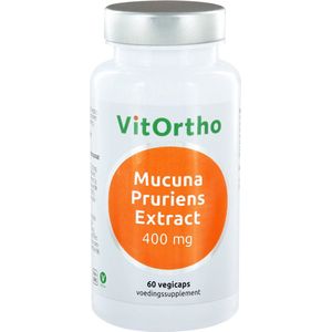 Vitortho Mucuna pruriens extract 400 mg 60 Vegetarische capsules