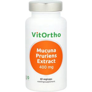 Vitortho Mucuna pruriens extract 400 mg 60 Vegetarische capsules
