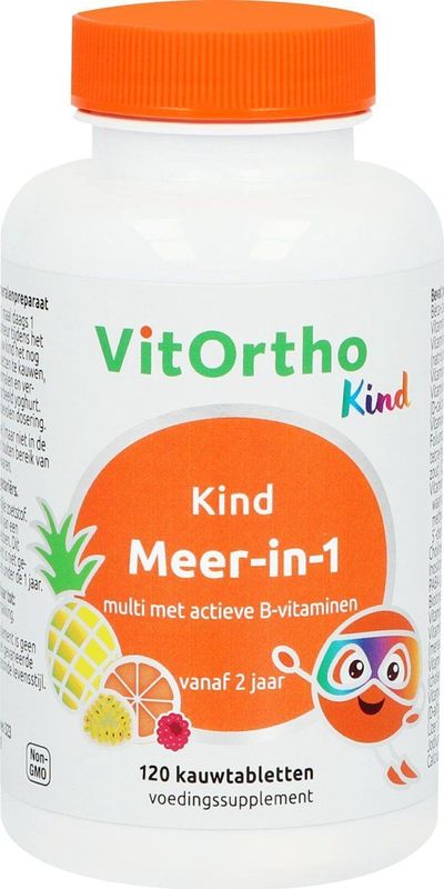 VitOrtho Meer in 1 kind 120 kauwtabletten