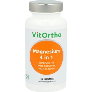 Vitortho magnesium 4 in 1 60 tabletten