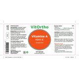 Vitortho vitamine a 4000ie 120 Vegetarische capsules